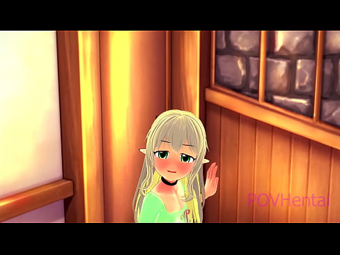 ❤️ (Trap) Elvish mjakazi hukusaidia kunawa uso wako. ❌